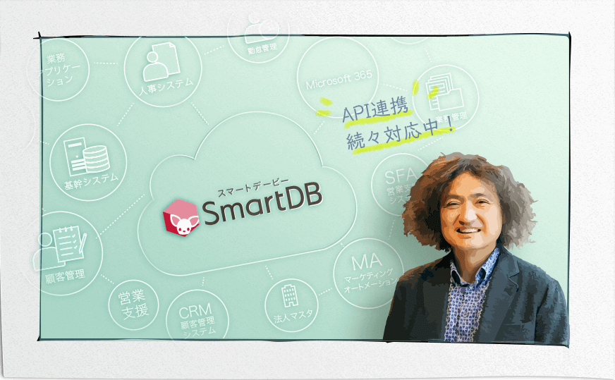 API連携事例｜「Salesforce」×「Sansan」×「SmartDB」で営業の情報管理効率化