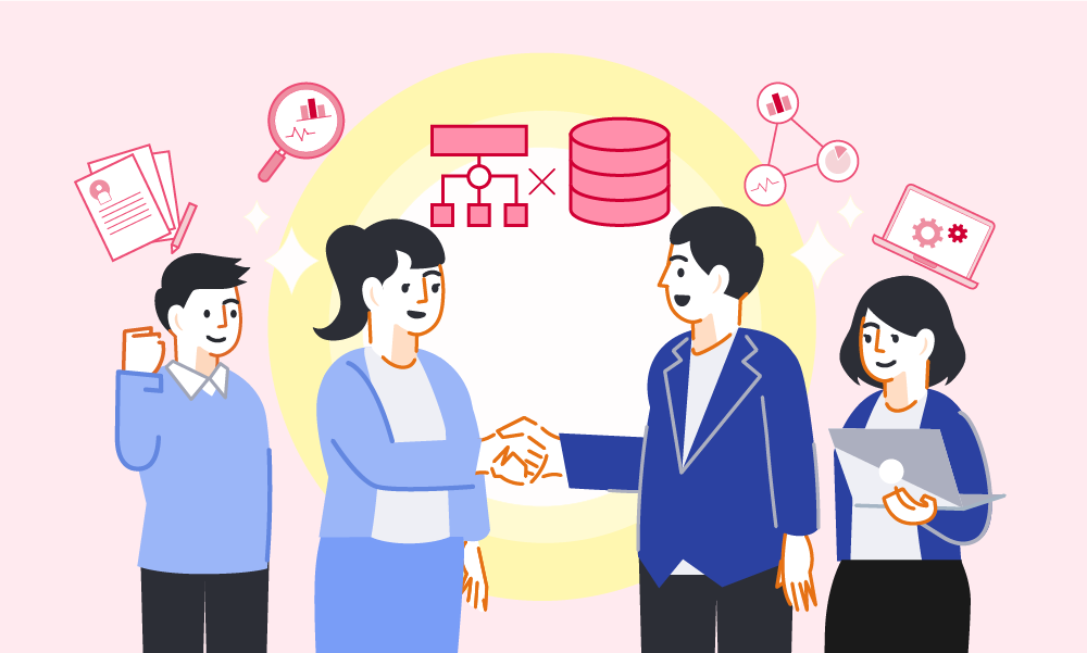 ワークフローとデータベースの両立で、業務やデータを組織横断で管理