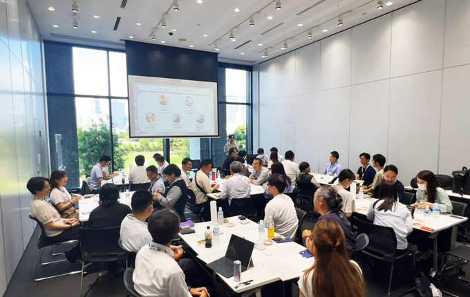 ミートアップ（交流会）の様子