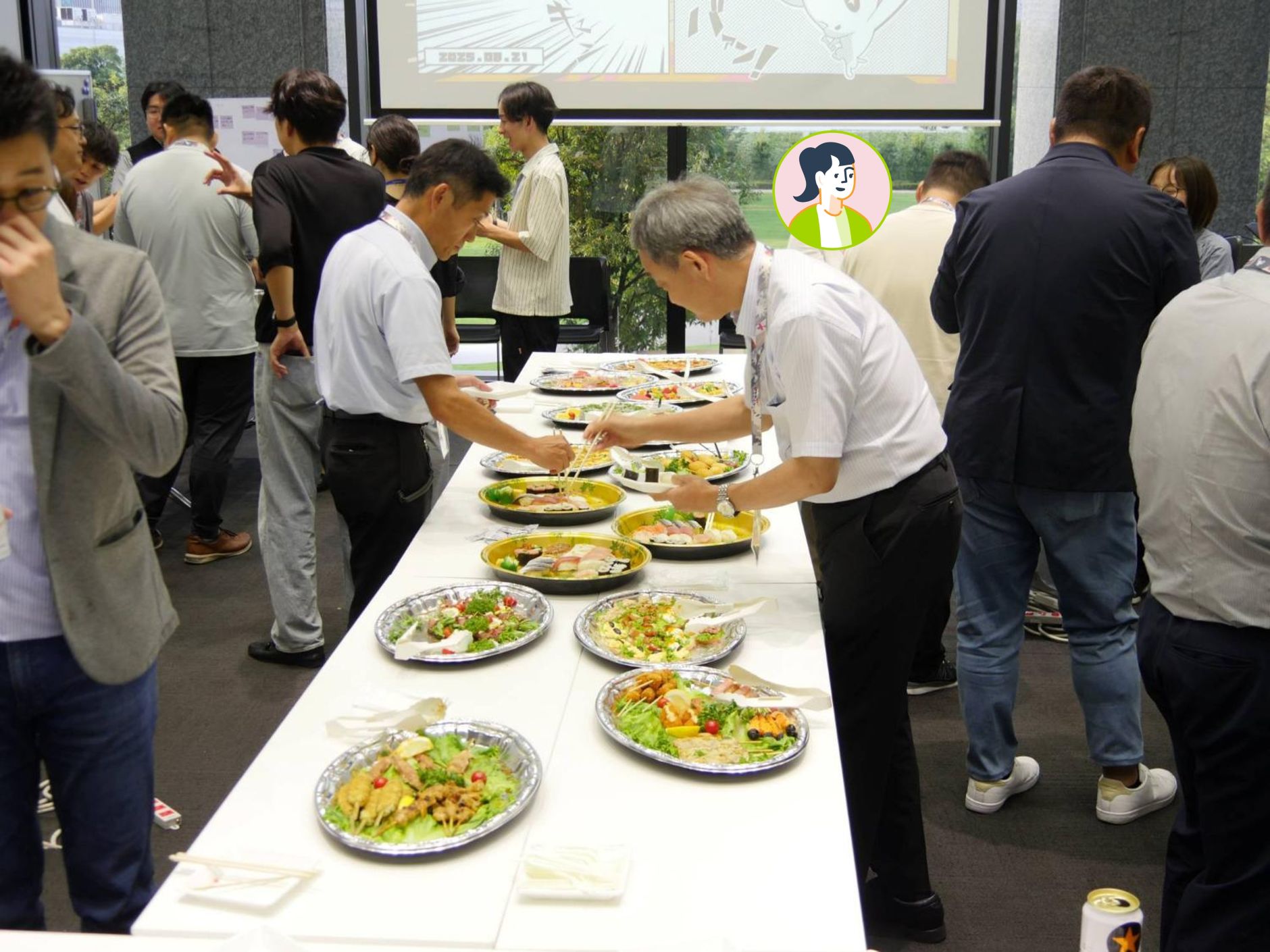 懇親会の様子_2