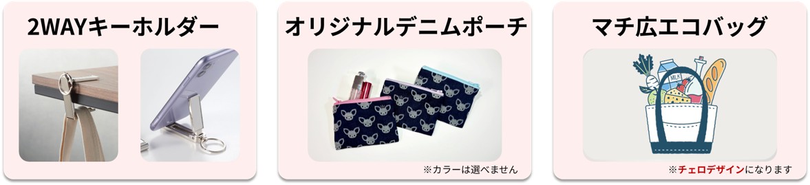 SCS紹介キャンペーンのノベルティ